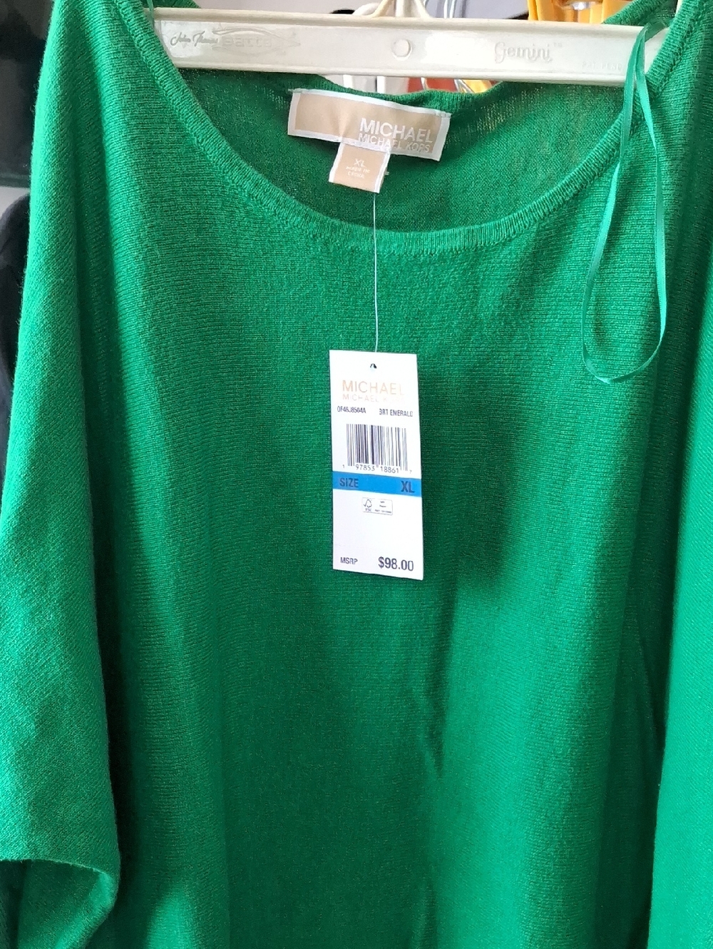 Michael Kors Green Women's Sweater - XL